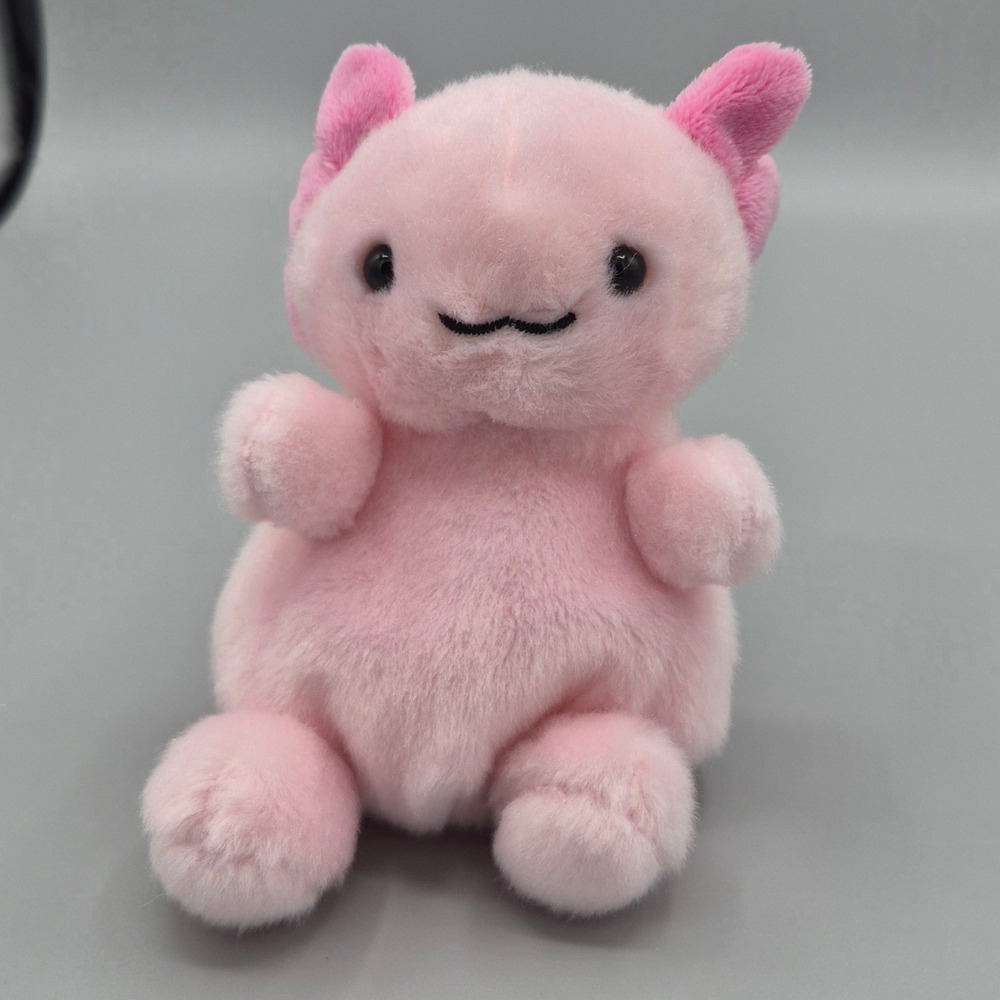 Aurora World Palm Pals Axolotl Pink Plush Miniature Stuffed Animal 5‎ inch